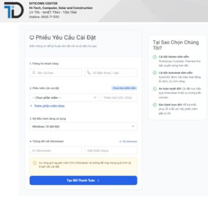 Cài đặt phần mềm Crack