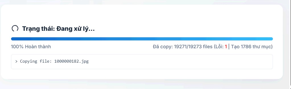 Chuyển dữ liệu Google Drive